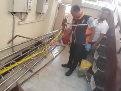 Polda Jambi Olah TKP Kantor Gubernur yang Dirusak Saat Demo Sopir Batu Bara