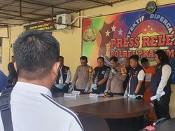 Simpan Celurit di Badan, 2 Pelajar di Prabumulih Diamankan Polisi