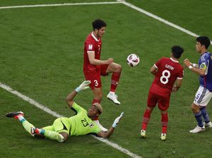 Kecewanya Kiper Jepang Kebobolan dari Skema Lemparan Arhan Kecewanya Kiper Jepang Kebobolan dari Skema Lemparan Arhan