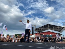 Anies Kampanye di Palembang, Disambut Riuh Warga