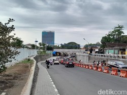Hore! Lalu Lintas di Sekitar Viaduk Gilingan Sore Ini Landai