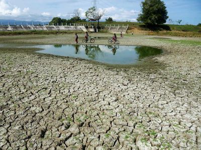 Embung di Aceh Kering Kerontang, sampai Dipakai Main Anak-anak