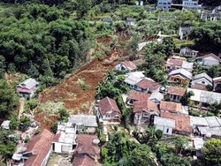 Kondisi Terkini Bencana Longsor di Cibadak Sukabumi