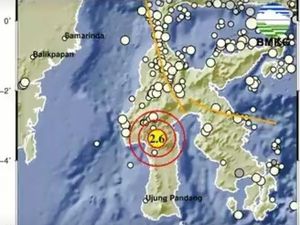 Gempa Terkini M 2,6 Guncang Enrekang Sulsel, Berpusat di Darat Gempa Terkini M 2,6 Guncang Enrekang Sulsel, Berpusat di Darat