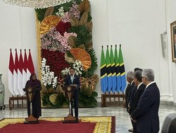 Jokowi: RI-Tanzania Punya Kesamaan Posisi Dukung Perjuangan Palestina