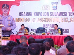 Kapolda Sulteng Pesan ke Personel Pedomani 4 Jaga Dalam Bertugas