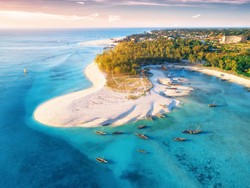 Ini Zanzibar, Pulau Indah yang Dipamerkan Presiden Tanzania ke Jokowi