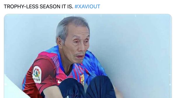 Meme Bikin Sakit Hati Cules, Barcelona Terancam Tanpa Trofi Musim Ini