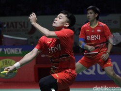 Hasil Singapore Open 2024: Leo/Daniel Didepak Unggulan Ketiga