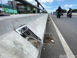 Puluhan Lampu Jalan di Flyover Kopo Bandung Raib Digondol Maling!