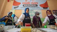Peringatan Hari Gizi Nasional di Depok