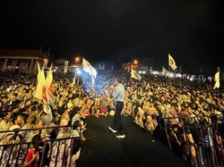 Dihadiri 20 Ribu Orang, Konser Indonesia Maju Prabowo-Gibran di Pasaman Meriah