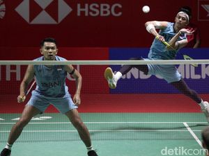 Hasil Indonesia Masters 2024: Fajar/Rian Atasi Perlawanan Bagas/Fikri