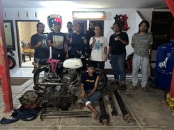 Curi Motor Mantan Bos untuk Beli Sabu-Judi Slot, Wahyudin Ditembak Polisi