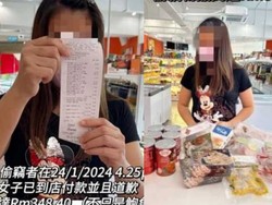 Tertangkap CCTV! Wanita Ini Curi Abalone dan Makanan Beku Rp 1,1 Juta
