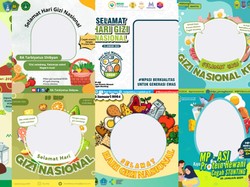 35 Twibbon Hari Gizi Nasional 2024, Cara Pasang Foto dan Downloadnya