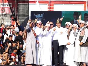 Ulama se-Sumatera Selatan Deklarasi Dukung Anies-Cak Imin