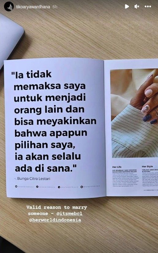 Unggahan Tiko Aryawardhana
