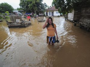 Usai Tiga Minggu Terendam, Banjir di Muaro Jambi Berangsur Surut Usai Tiga Minggu Terendam, Banjir di Muaro Jambi Berangsur Surut