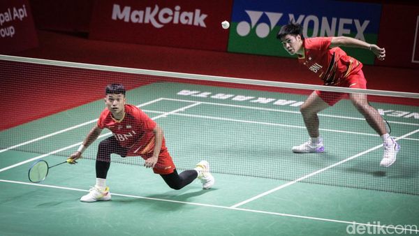 Aksi Leo/Daniel Tembus Semifinal Indonesia Masters 2024