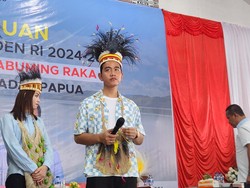 Janji Gibran ke Warga di Sentani: Akan Kembali-Tak Tinggalkan Papua