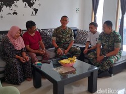 Danyonif 408 Boyolali Silaturahmi ke Korban Pengeroyokan Oknum TNI