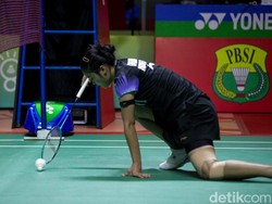 Gregoria Kecewa dan Malu Kandas di 8 Besar Indonesia Masters 2024