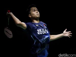Hasil French Open 2024: Ginting Akhirnya Pecah Telur