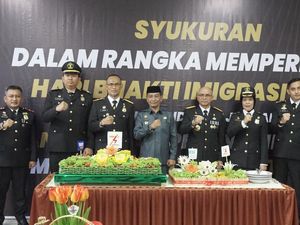 Pimpin Upacara Hari Bhakti, Ini Harapan Pj Bupati Polman untuk Imigrasi