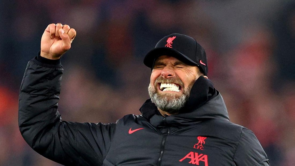 Juergen Klopp siap gaspol bersama Liverpool hingga akhir musim ini (REUTERS/CARL RECINE)