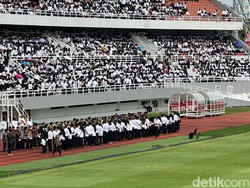 33 Ribu Anggota KPPS Dilantik, Pj Walkot Palembang Pesan Jaga Amanah