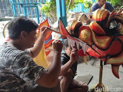 Cerita Perajin Barongsai Semarang, 3 Bulan Tak Libur Kebut Orderan Imlek