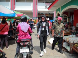 Sidak Pasar Gedhe, Bupati Klaten Minta Pedagang Taati Aturan