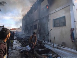 12 Orang Tewas Akibat Serangan di Kamp PBB di Gaza