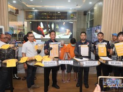 Polres Jakut Tangkap 3 Bandar Narkoba Jaringan Internasional