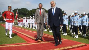 Momen Jokowi Terima Kunjungan PM Timor Leste di Istana Bogor
