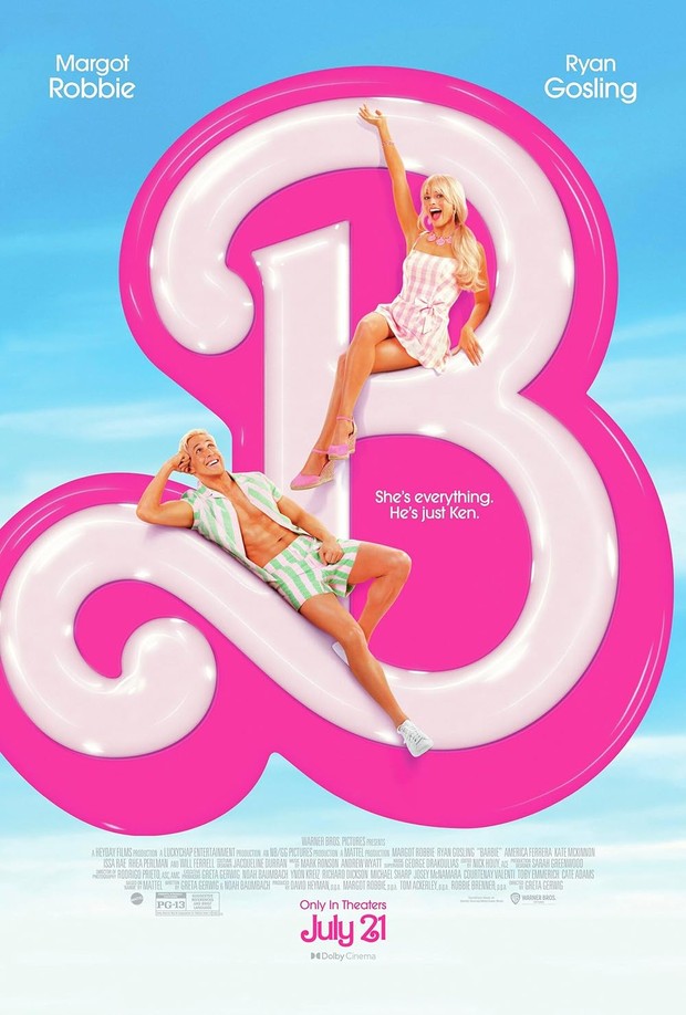 Rekomendasi film seru terlaris sepanjang masa, Barbie (2023)/ Foto: Warner Bros.