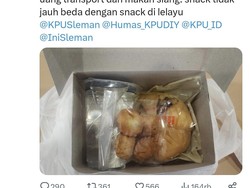 Hidangan Sederhana Pelantikan KPPS di Sleman Ternyata Anggaran Disunat