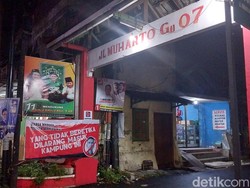 Spanduk Tolak Gibran di Kota Malang Mengatasnamakan Pendukung Mahfud Md
