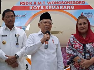 Wapres Maruf Amin Soal Rencana Mahfud Mundur dari Kabinet: Itu Haknya