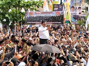 Kampanye di Aceh, Anies Singgung Solar Sulit-Beras Mahal