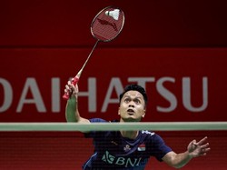 Hasil Indonesia Masters 2024: Anthony Ginting Kandas di Semifinal