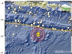 Alert! Gempa M 5,6 Guncang Bali, Terasa Sampai Mataram