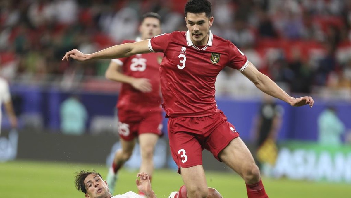 Elkan Baggott dipinjamkan Ipswich Town ke Bristol Rovers (Foto: AP/Hussein Sayed)