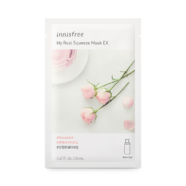 Innisfree My Real Squeeze Mask - Rose/Foto: innisfree.com Innisfree My Real Squeeze Mask - Rose