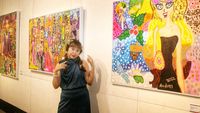 Kecantikan Dunia Dongeng dalam Pameran Lukisan Audrey