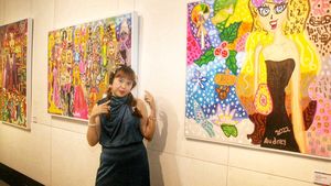 Kecantikan Dunia Dongeng dalam Pameran Lukisan Audrey