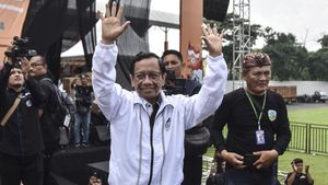 Momen Mahfud MD Orasi Politik di Tasikmalaya