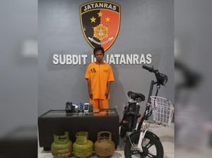 Maling Sepeda Listrik di Bangka Tengah Diciduk, Sudah Beraksi di 15 TKP