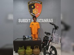 Maling Sepeda Listrik di Bangka Tengah Diciduk, Sudah Beraksi di 15 TKP
